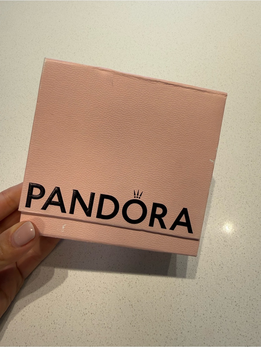 Pandora box on counter